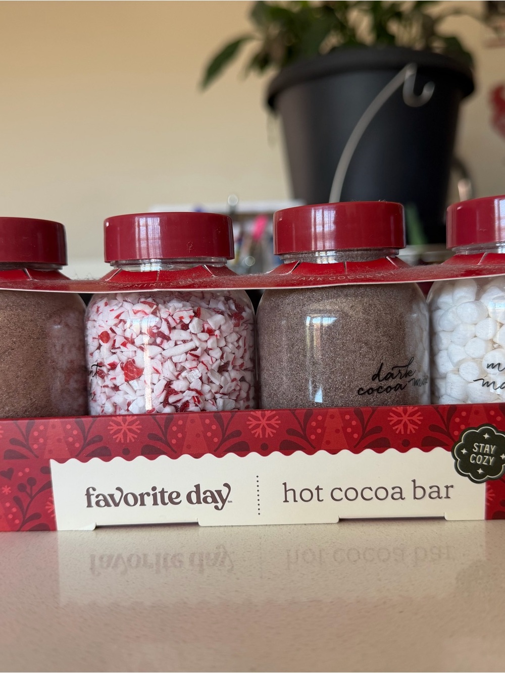 Hot Cocoa Bar Set - Red